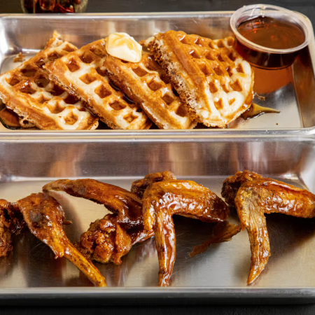 Chicken and Waffles ( No Fries)